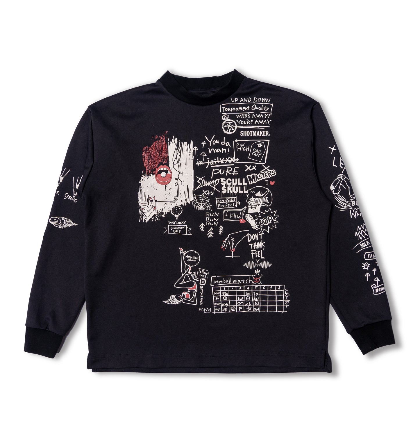 MOCK NECK PULLOVER /LONG SLEEVE