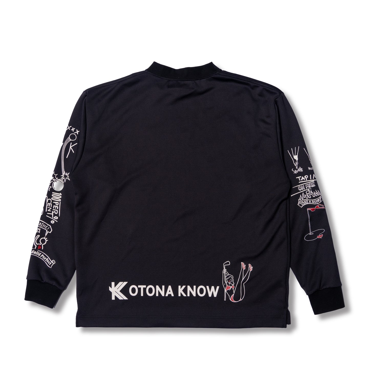 MOCK NECK PULLOVER /LONG SLEEVE