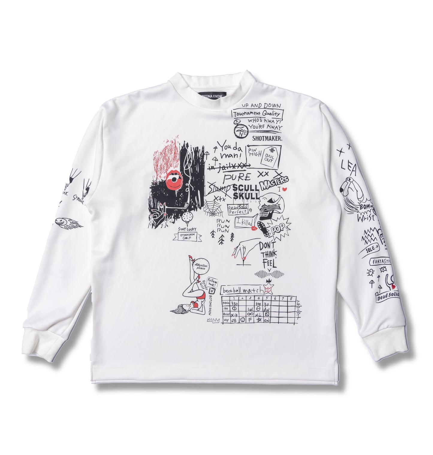 MOCK NECK PULLOVER /LONG SLEEVE