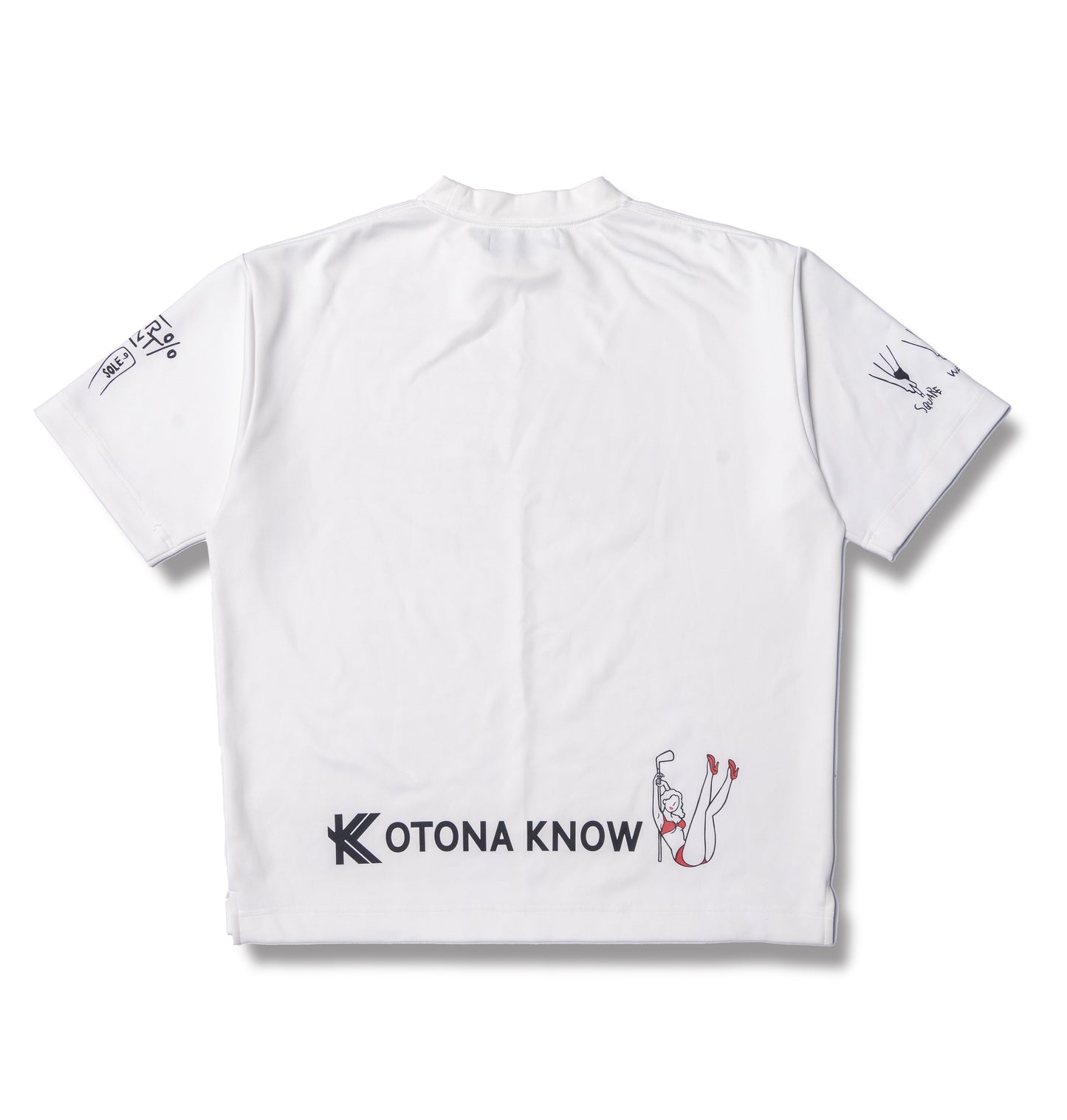 MOCK NECK PULLOVER /SHORT SLEEVE