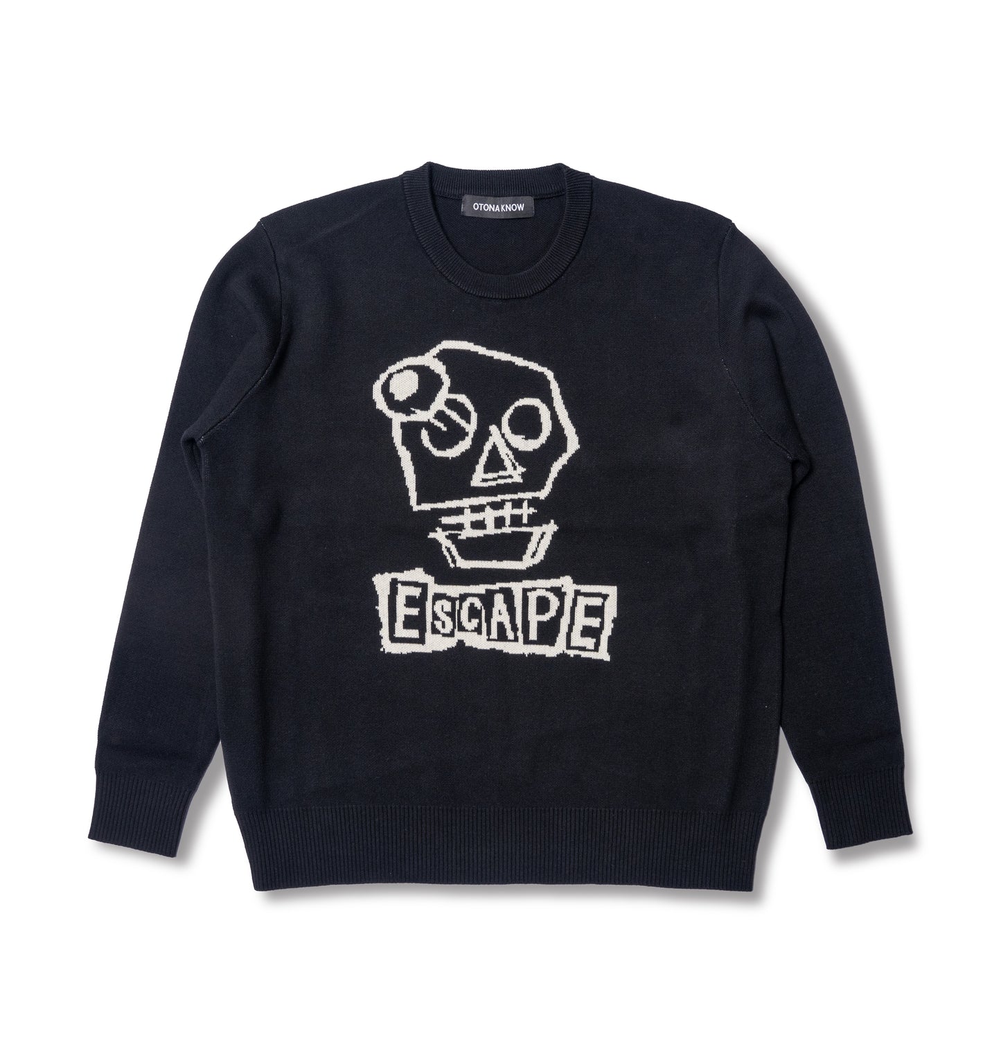 CREW NECK KNIT PULLOVER