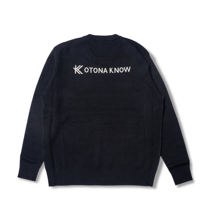 CREW NECK KNIT PULLOVER