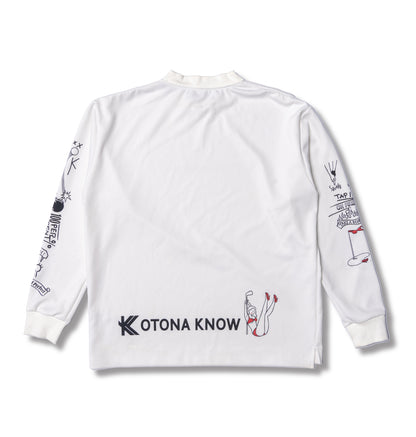 【オトナノロゴ】MOCK NECK PULLOVER L/S