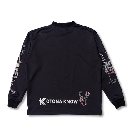 【オトナノロゴ】MOCK NECK PULLOVER L/S